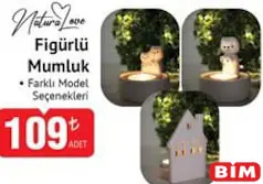 NATURALOVE FİGÜRLÜ MUMLUK fiyat ve kampanya bilgisi